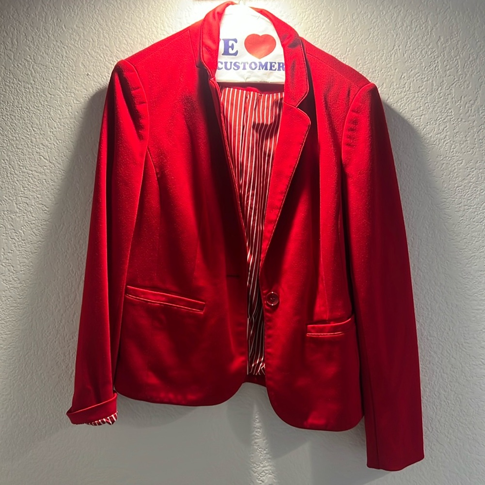 The Limted-Red Blazer